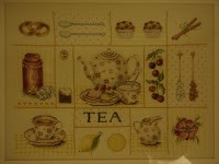 Tea time embroidery