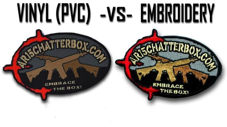 Difference Between Embroidered Patches & PVC Patches