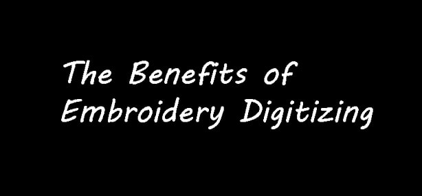 Benefits of Digitizing embroidery logos if the digitizer is experienced