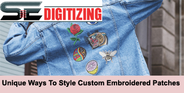 5 Common Types Of Custom Embroidered Patches
