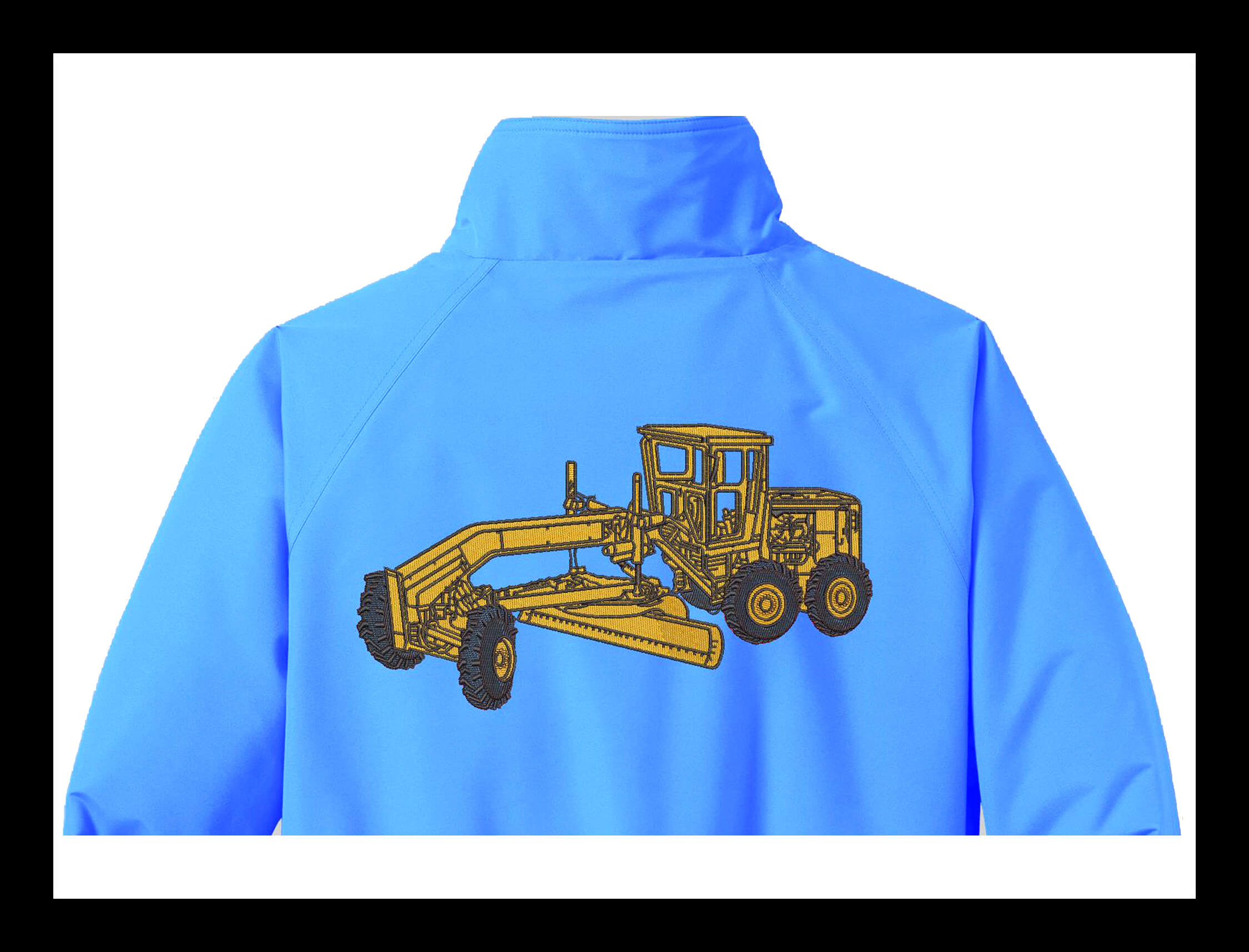 truck Jacket back Design