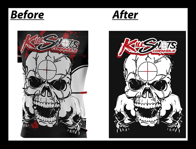 skull vector art services