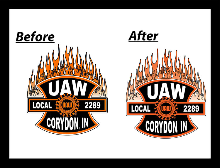 UAN Corydon In Vector art